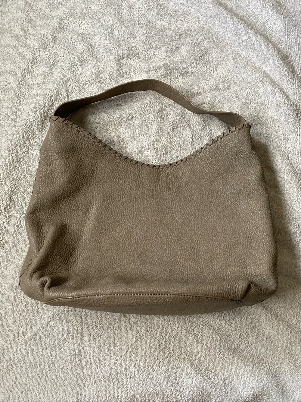 Tory Burch Marion Whipstitch Hobo bag Pebbled Leather - Picture 7 of 15